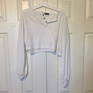 SHEIN White Crop Top